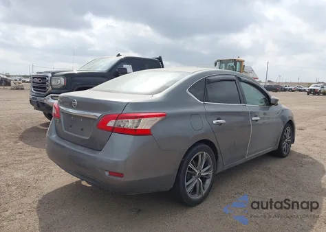 2015 Nissan Sentra S from USA, damaged, VIN 3N1AB7AP4FY283409